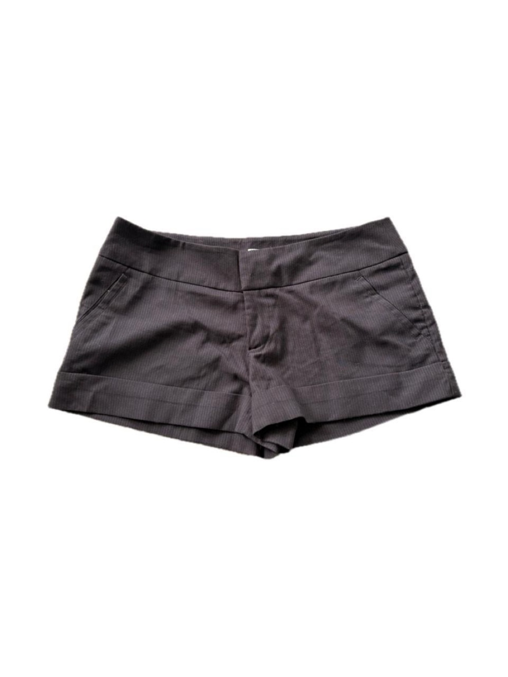 725 Tailored Black mini shorts